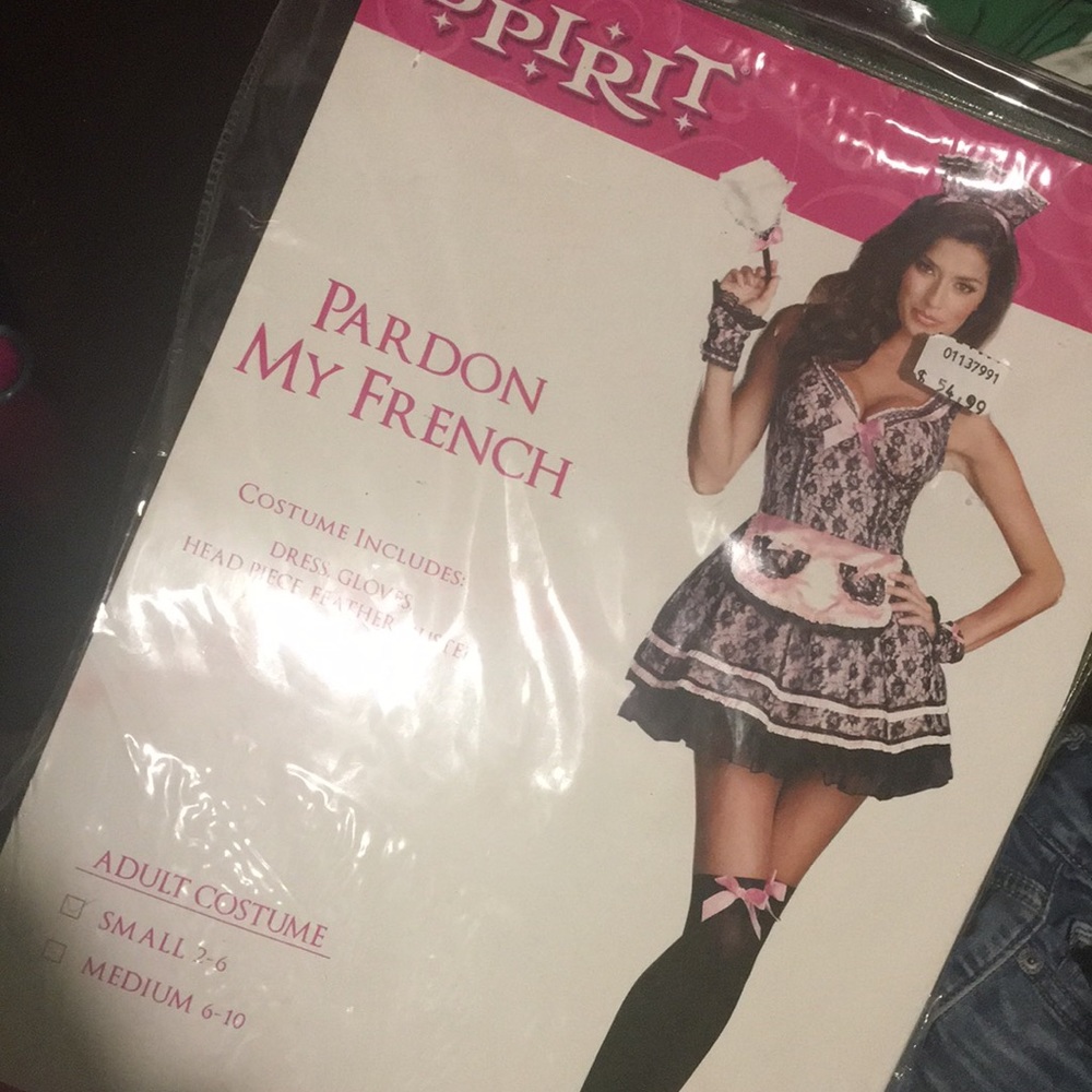 Halloween maid costume.